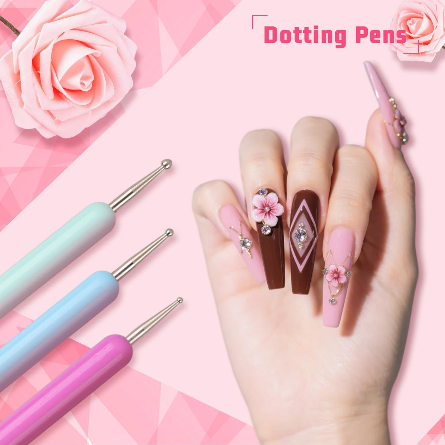 Sponge Pat Paint Nail Gel, Ombre Nails Gradient Gel Nail Blush Blooming Aura Nails Drawing Stripper Floral Painting DIY Nail Art, No Wipe, UV/LED Curing (12 Colors H)