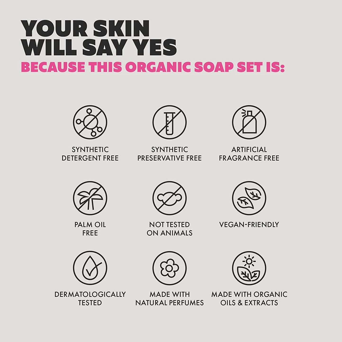 Organic Soaps Bars (Set of 8) - Shea Butter, Olive Oil, Lavander, Sandalwood, Aloe Vera & Cucumber Extract-All Natural & Vegan Bar Soap,Jabones Artesanales Naturales (Original Packaging)