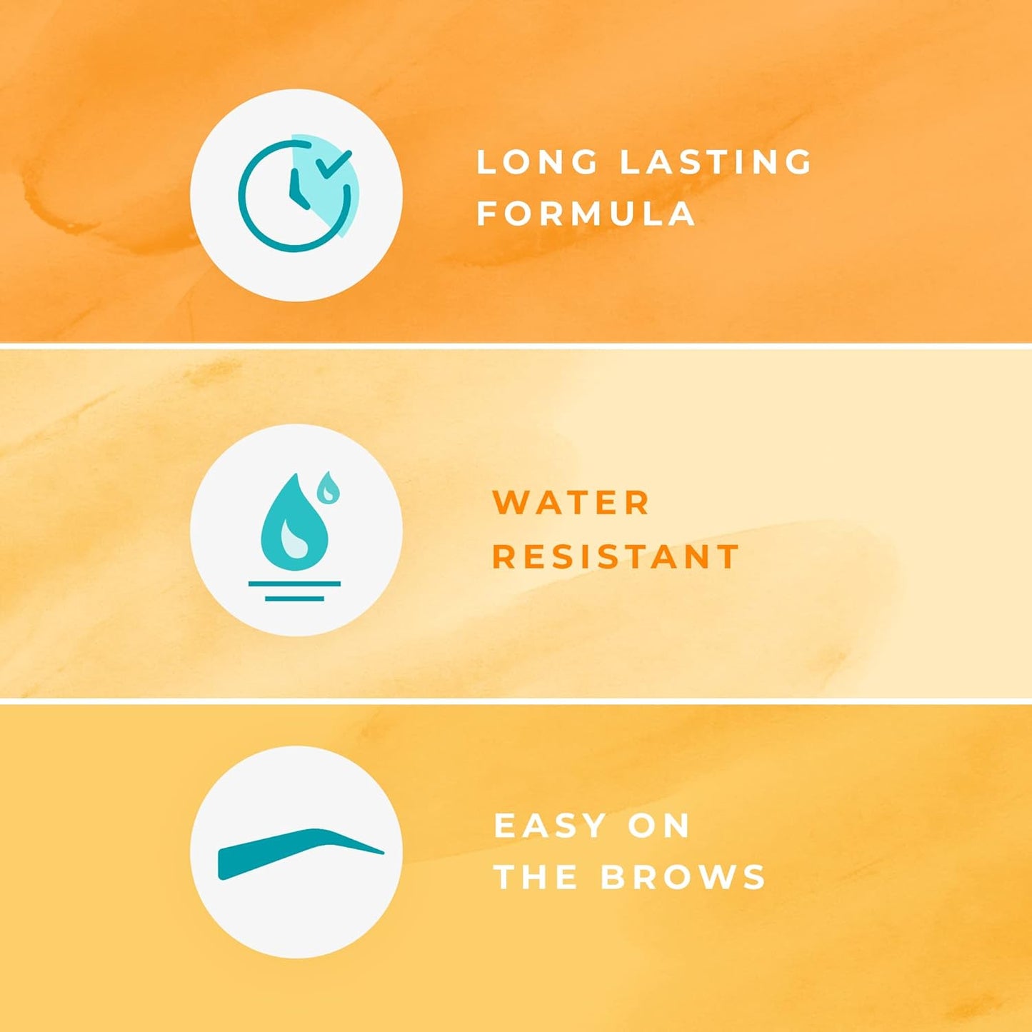 Eyebrow Color For Women, 20 Application Kit, Medium Brown