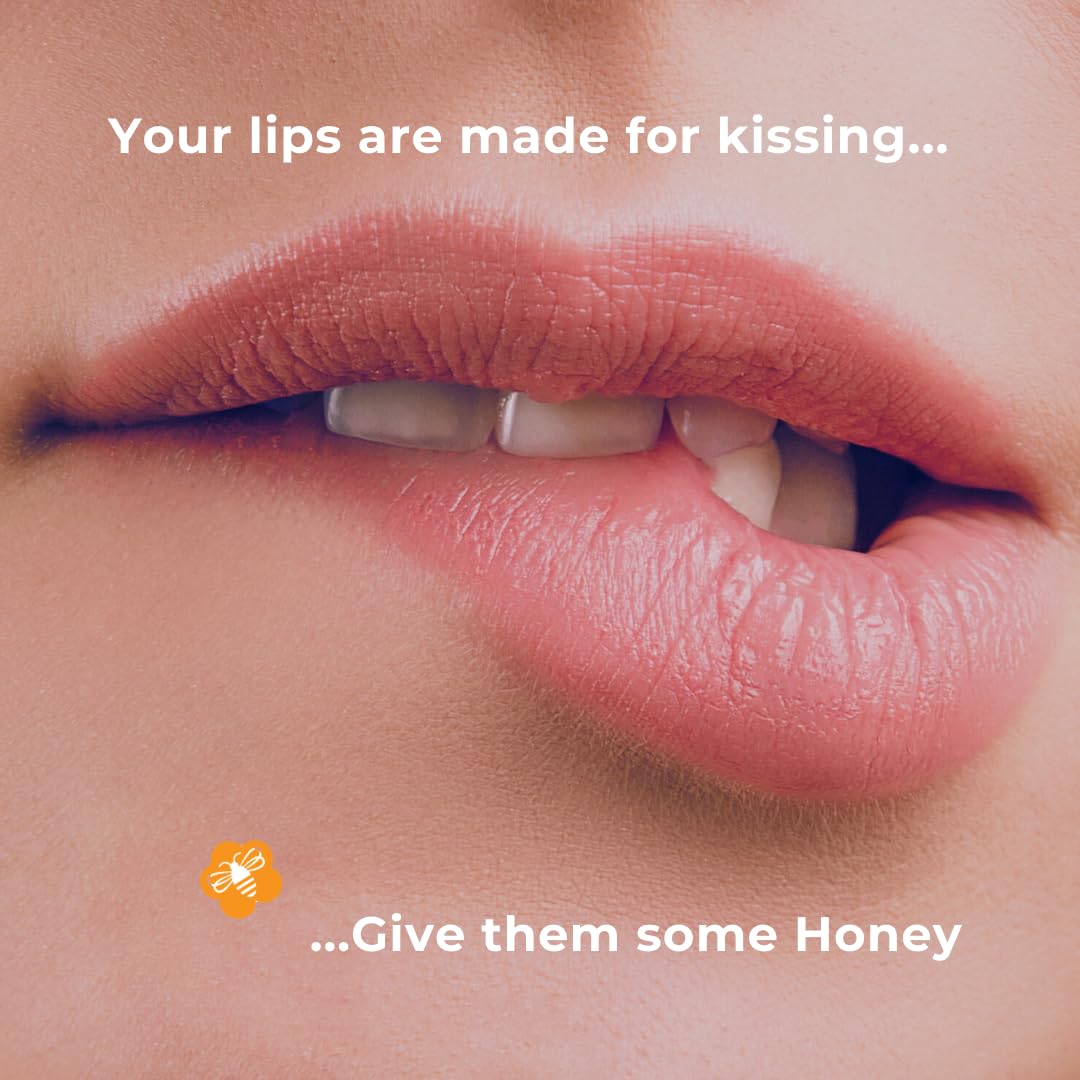 Manuka Honey Lip Balm 15+ UMF – Ultra-Hydrating Formula with Beeswax, Castor Oil & Organic Coconut Oil | 12+ Hour Moisture | Eco-Friendly Recyclable Tube | 0.25 oz / 7 g (Natural)