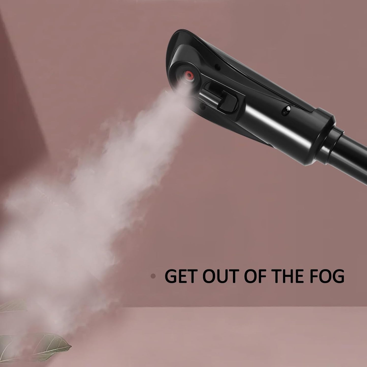 Artist hand Professional 3 in 1 Facial Steamer Upgrade Esthetician Steamer with hot & Cold Nozzle 5X LED Magnifying Lamp Beauty Salon Spa Black