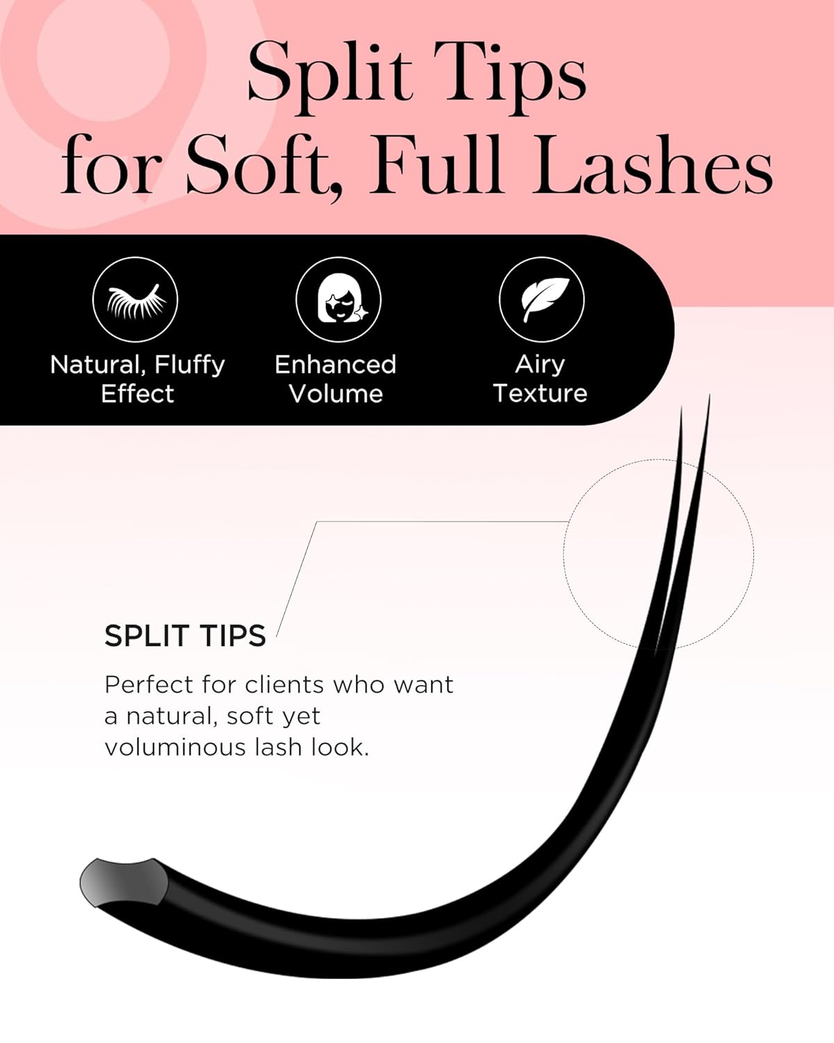 BEYELIAN Flat Eyelash Extension, Ellipse Lash Extensions 0.15 D Curl 16mm 16 Rows Matte Black Eyelash Extension Supplies Classic Lash Extensions Individual Eyelashes Salon Use