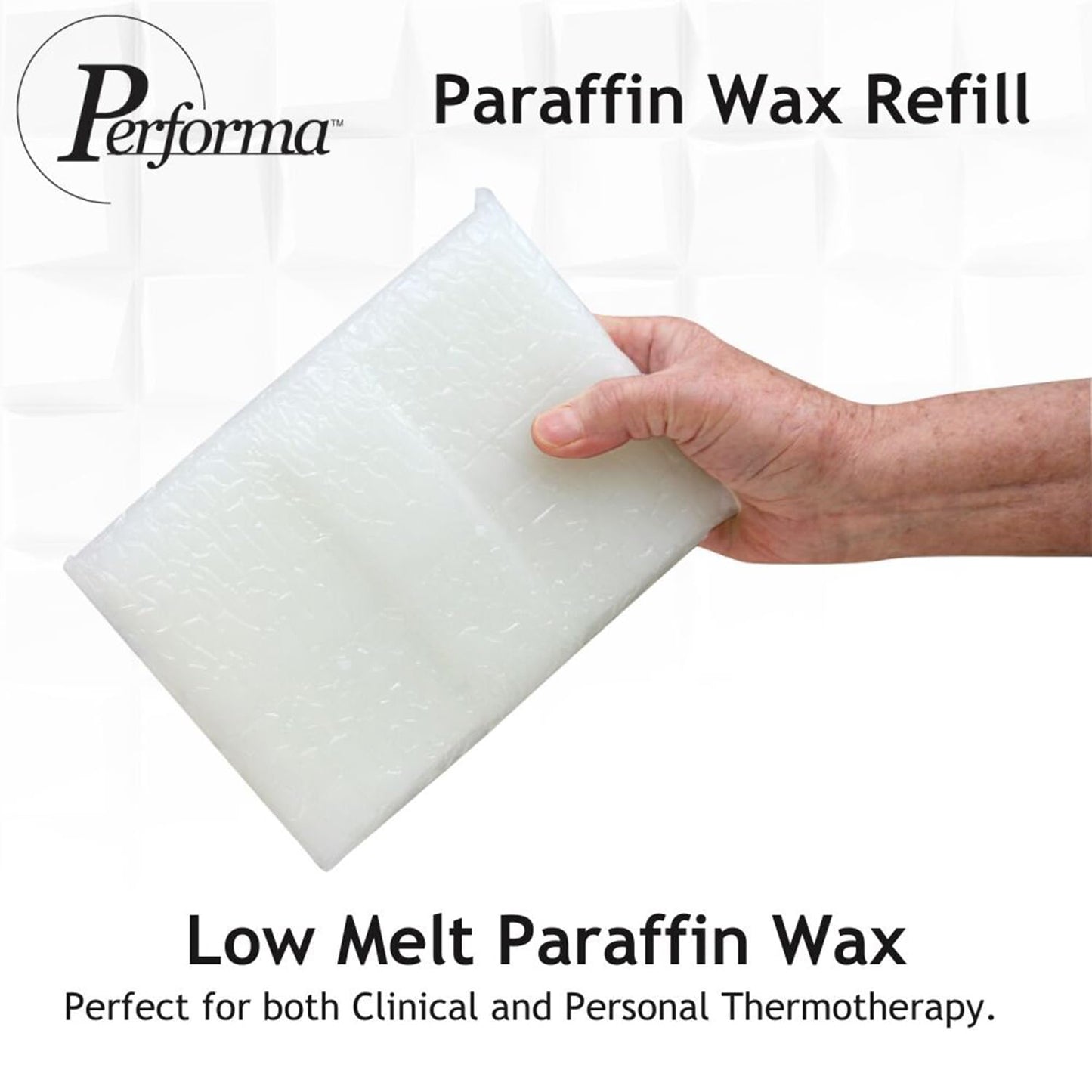 Performa 44014 Paraffin Wax Refill Wintergreen Scented Blocks, 6 Lbs, 1 Lb Blocks, Paraffin Bath Wax, Pack of 6