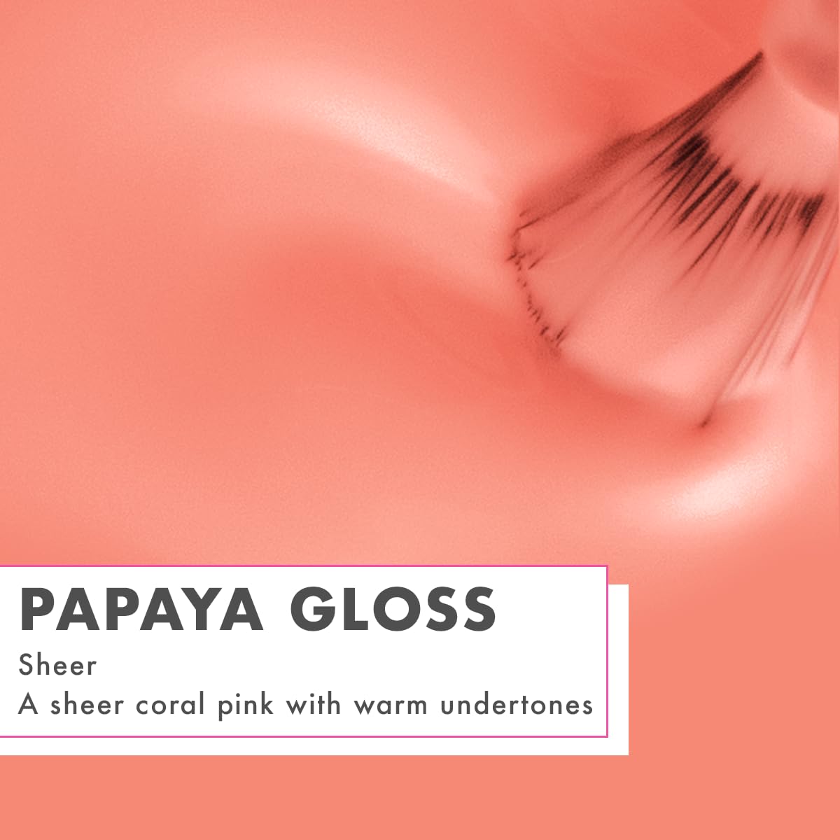 Olive & June Long Lasting Nail Polish | Plump, Gel-Like Finish No Lamp Needed, Lasts up to 10 days | Salon-Quality at Home | 15-Free, Vegan & Cruelty-Free Chip-Resistant | Papaya Gloss, Coral