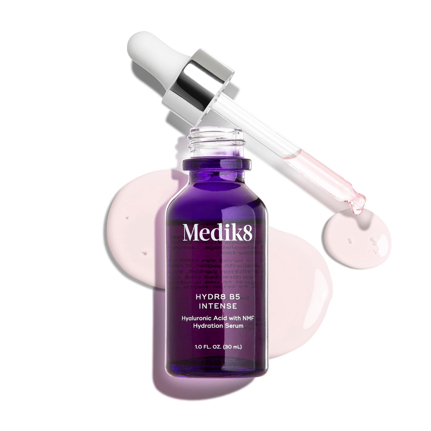 Medik8 Hydr8 B5 Intense - Hyaluronic Acid Serum - Moisturizing and Antioxidant Serum for Face - Smooths Fine Lines and Wrinkles - Vegan - 1.0 oz