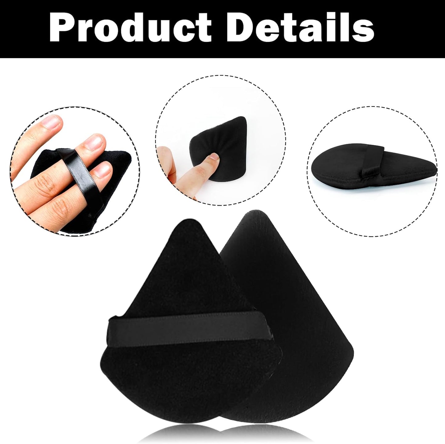 Makeup Spatula and Palette Set Facial Foundation Makeup Tools and Powder Puff Stainless Steel Mixing Spatula for Professional Makeup Nail Art