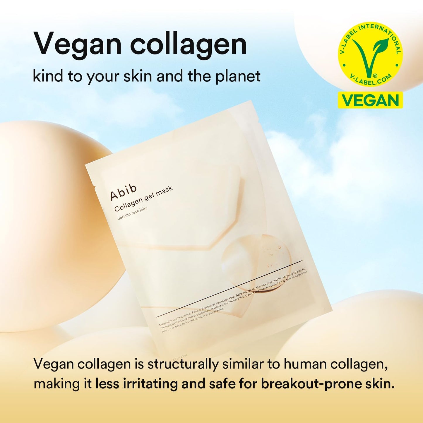 Abib Collagen Gel Mask Jericho Rose Jelly 10 Sheets (Nourishing) I Korean Vegan Collagen, Cooling Nourishing Hyaluronic Acid Hydrogel Face Mask Skin Care