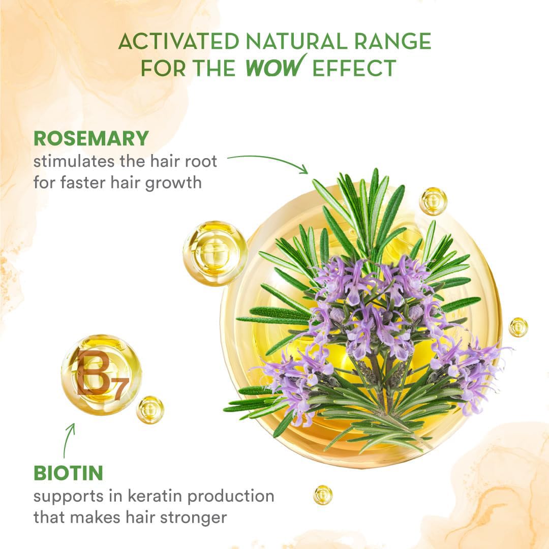 WOW Skin Science Rosemary with Biotin Hair Oil 6.8 oz