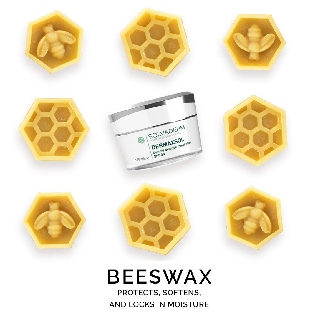 Solvaderm Dermaxsol Daily Moisturizer with Broad Spectrum SPF 30 – Lightweight, Non-Greasy Face Lotion for Hydration & Sun Protection – For All Skin Types – Dermatologist Formulated & Approved