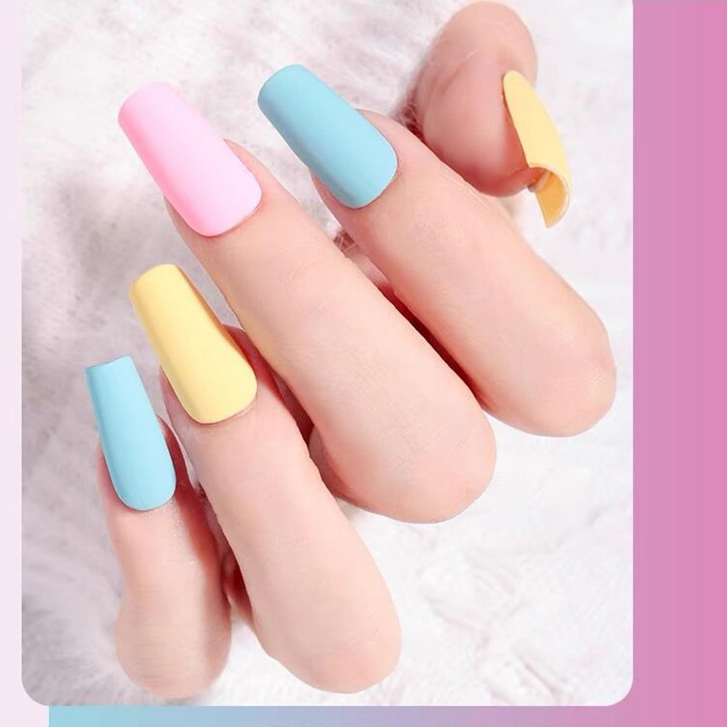 Vishine 48 PCS Pastel Gel Nail Polish Kit with UV Light Base and Matte Glossy Top Coat Nail Gel Polish Soak off Manicure Accessory Tools Suitable for All Seasons