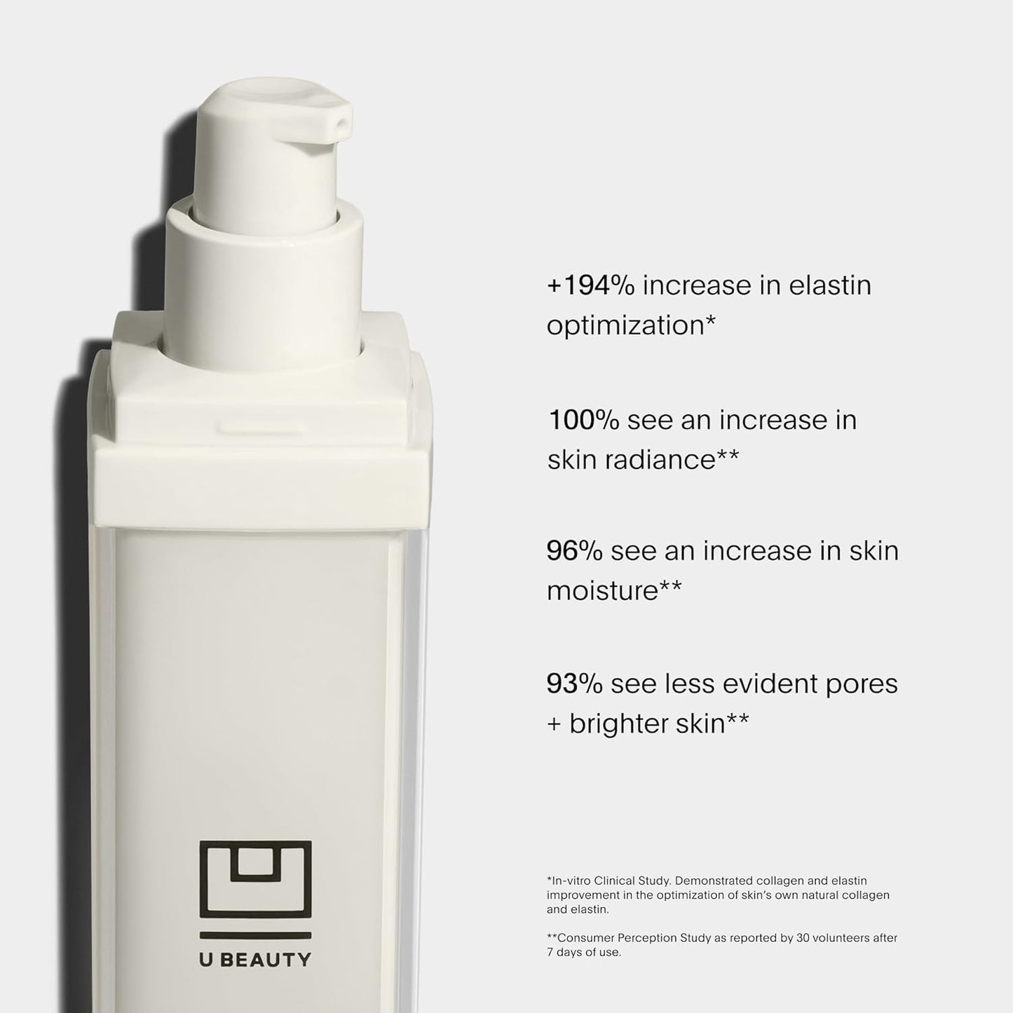 U Beauty Resurfacing Compound Serum - Renew & Illuminate Face Serum - Advanced 8-in-1 Formula with Vitamin C, Retinol, Hyaluronic Acid, & Peptides - Targets Fine Lines, Pores 0.5 fl oz