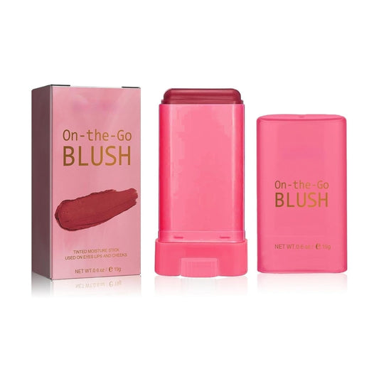 Blush Rare Beauty Liquid Blush Stick Cream Blush Natural Waterproof Long Lasting Powder Blusher,On The Go Blush Brushes For Makeup Cheeks,Suitable For All Skin Types (red)