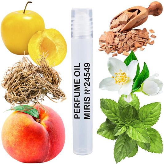 MIRIS Perfume Oil No. 24549, Inspired by Dahlia Divin, Long-Lasting Women Roll-On, Rollerball 0.34 Fl Oz / 10 ml