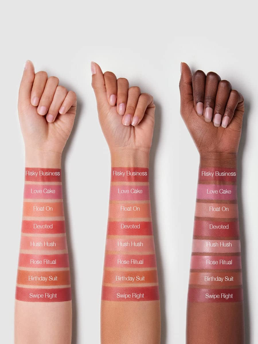 SHEGLAM Color Bloom Dayglow Liquid Blush Makeup for Cheeks Shimmer Finish - Risky Business