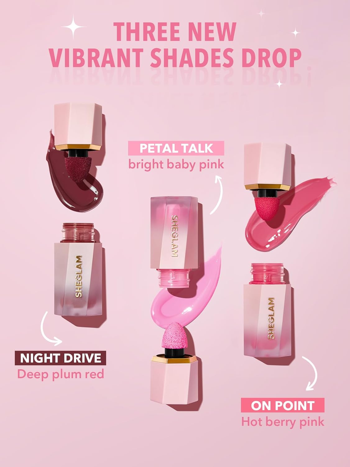 SHEGLAM Color Bloom Liquid Blush Makeup for Cheeks Matte Finish - Petal Talk