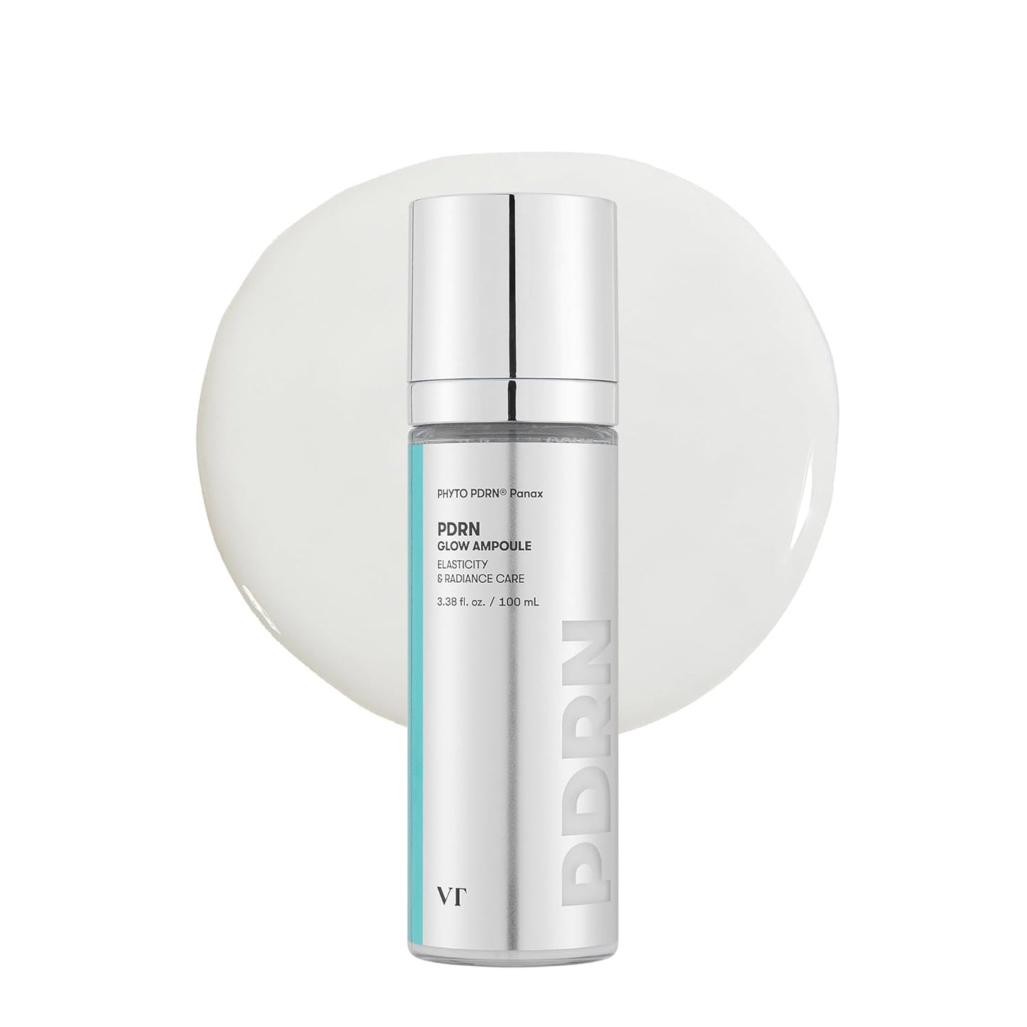 VT COSMETICS PDRN Glow Ampoule, PDRN Facial Mist, Deep Hydration Spray Serum, Vegan Skin Care, Light-weight Face Moisturizer, Plumping Effect, Fragrance-Free, Korean SkinCare (3.38 fl oz / 100 ml)