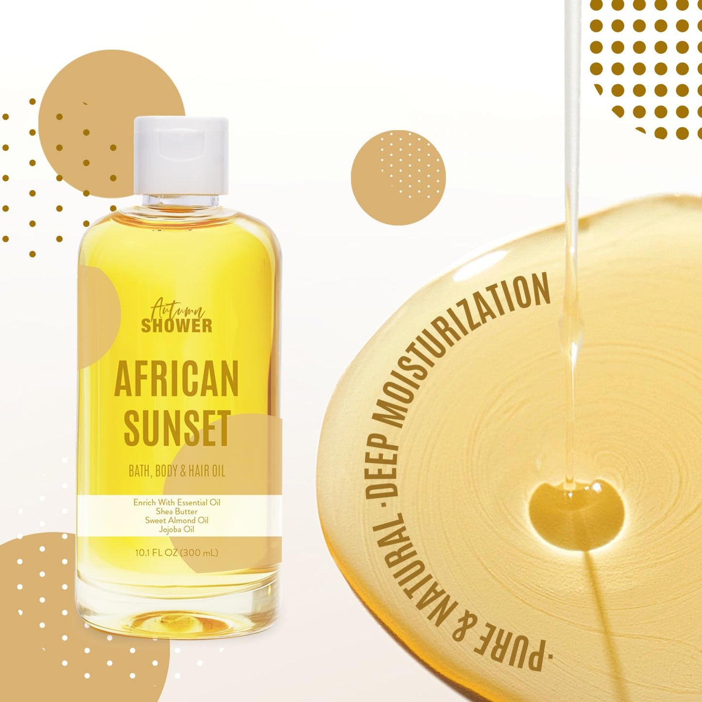 Bath Oil Body Oil Oil with Sweet Almond, Jojoba Oil, Sweet Almond & Lavender & Coconut Bath Oils Mother's Day Gift for Women, Multiuse Oil for Hair & Dry Skin 30 fl oz (Pack of 3)