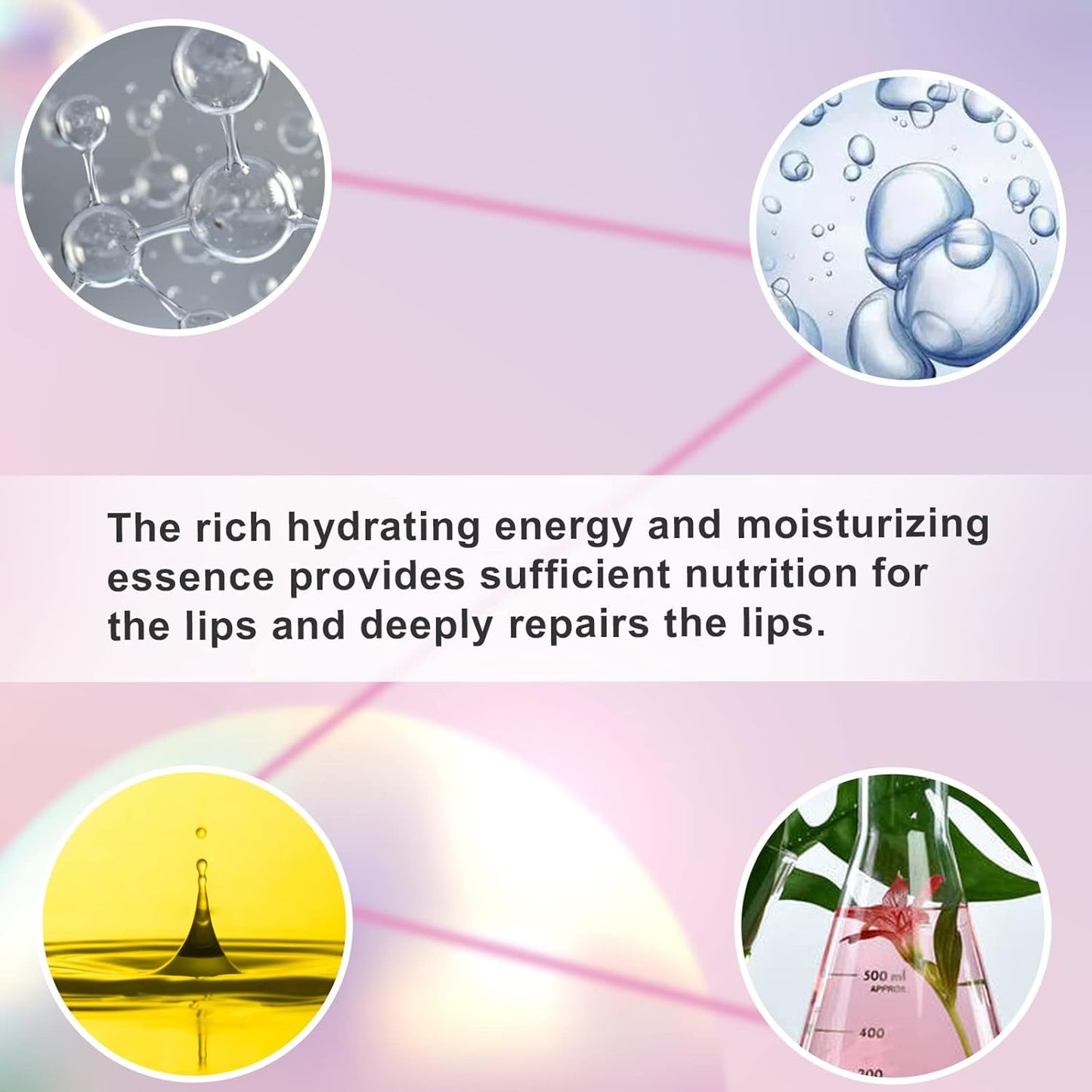 Permotary 30 Pieces Gel Collagen Lip Mask Crystal Lip Pads For Moisturizing, Anti-Wrinkle, Anti-Aging, Firms & Hydrates Lips,Pink