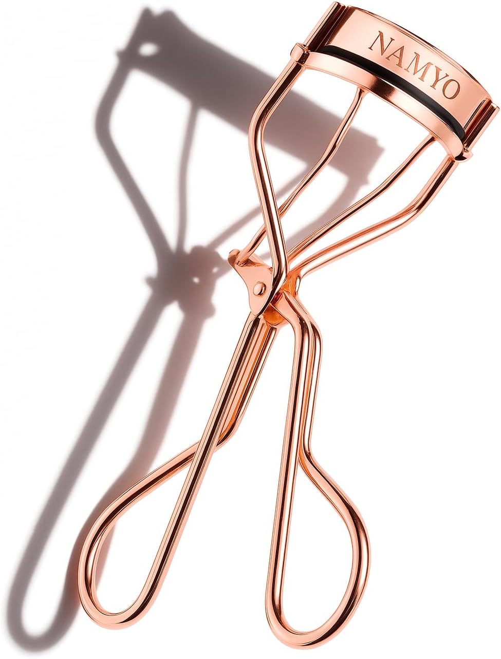 Eyelash Curler – Rose Gold | Premium Lash Curler with 10 Silicone Refills, Satin Travel Pouch & Magnetic Gift Box | No-Pinch, Natural Curl