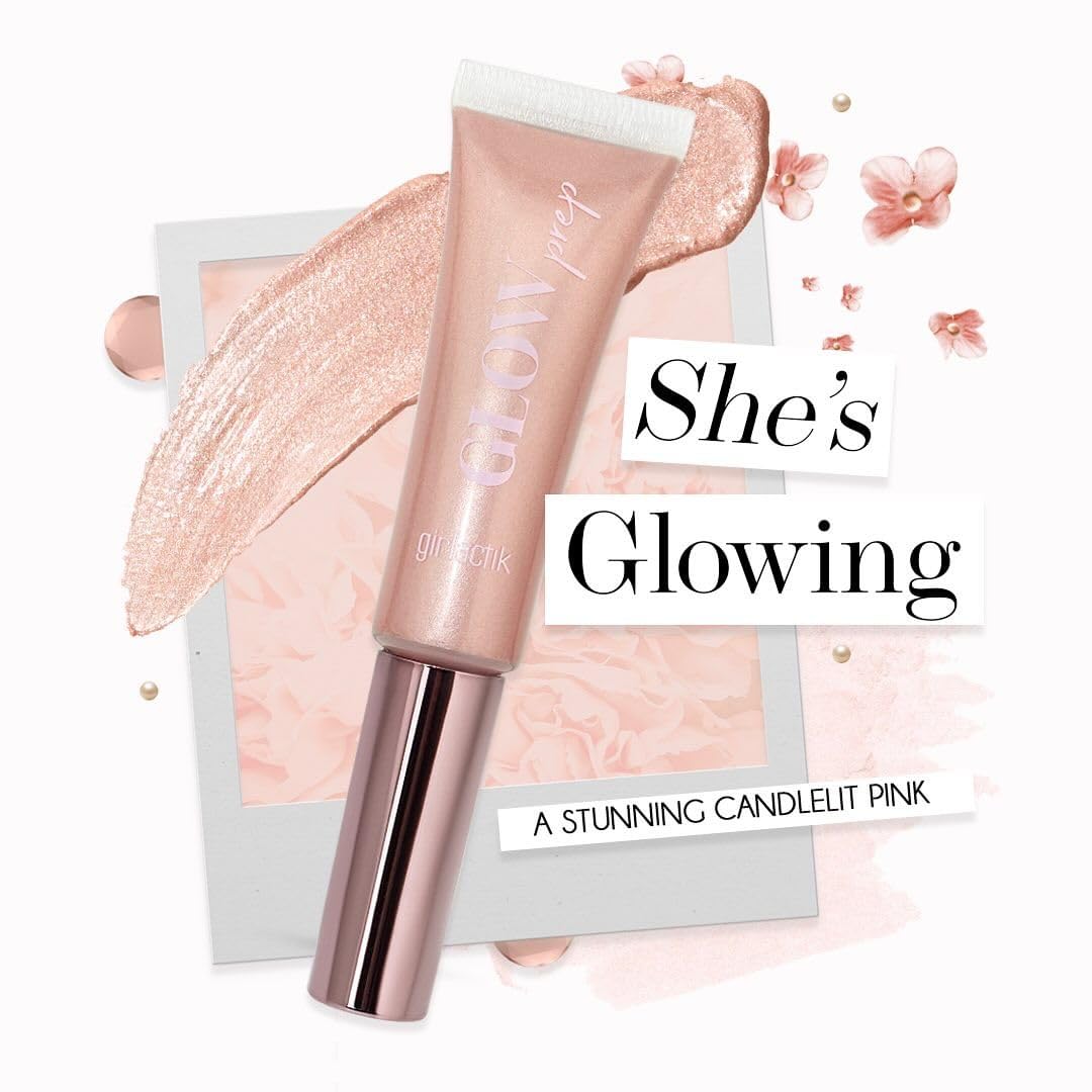 Girlactik GLow Prep, She's Glowing (Pink), 13 ml / 0.44 oz