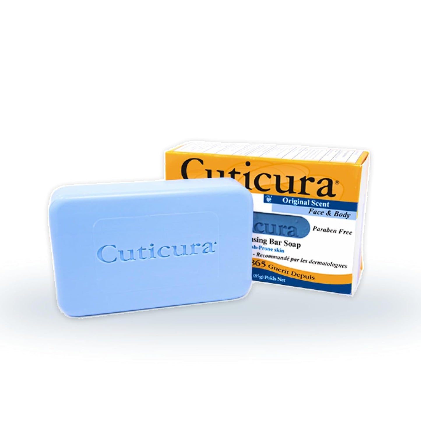 Cuticura Official Deep Cleansing Face and Body Soap 3 oz (Pack of 6)