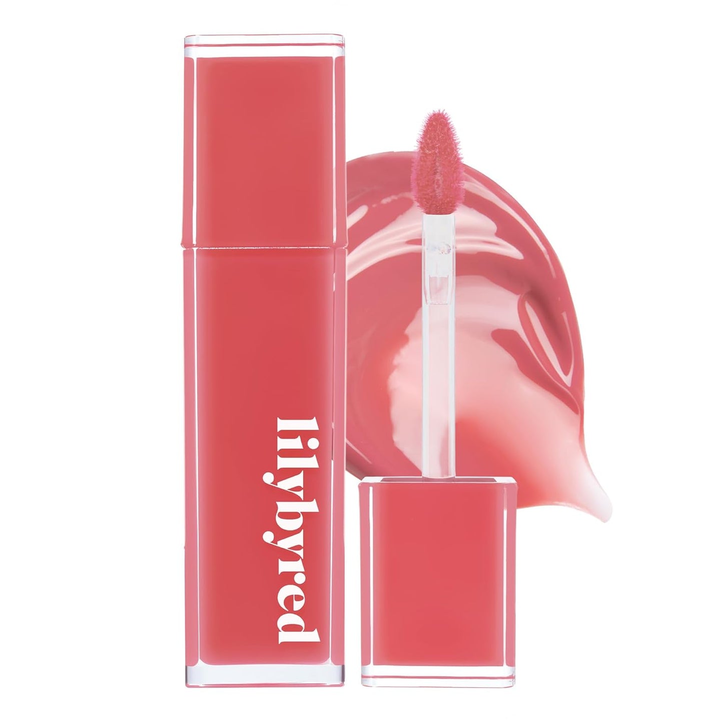 lilybyred Bloody Liar Coating Tint | Korean Glossy Lip Stain, Vivid & Juicy Color, Syrupy Shine, Moisturizing, Long-Lasting & Smudge-Proof, Non-Sticky, Lightweight, 0.14 oz. (02 Sentimental Lychee)