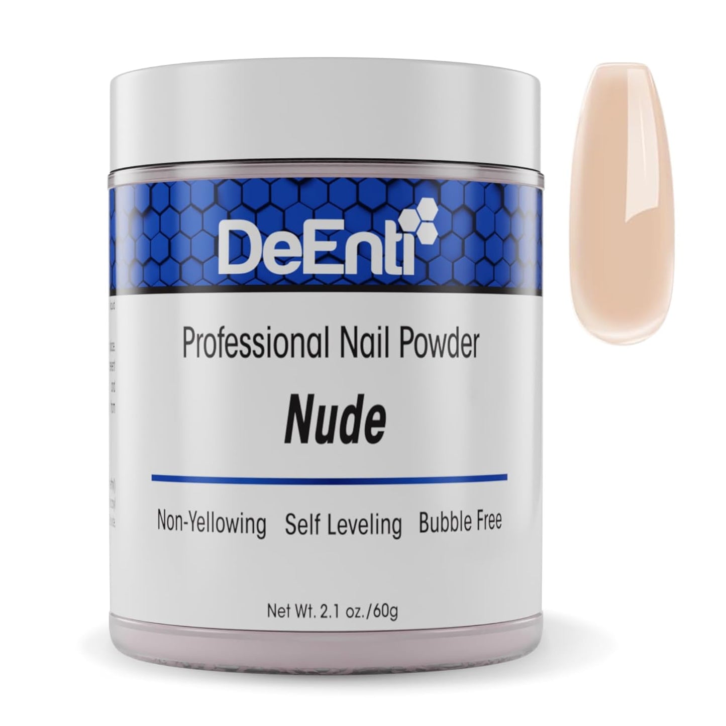 Acrylic Nail Powder, 2oz Nude Acrylic Powder Dip for Nails, Long Lasting Salon Quality, Bubble Free Professional Manicures, Fake Nails, Carving & Extensions