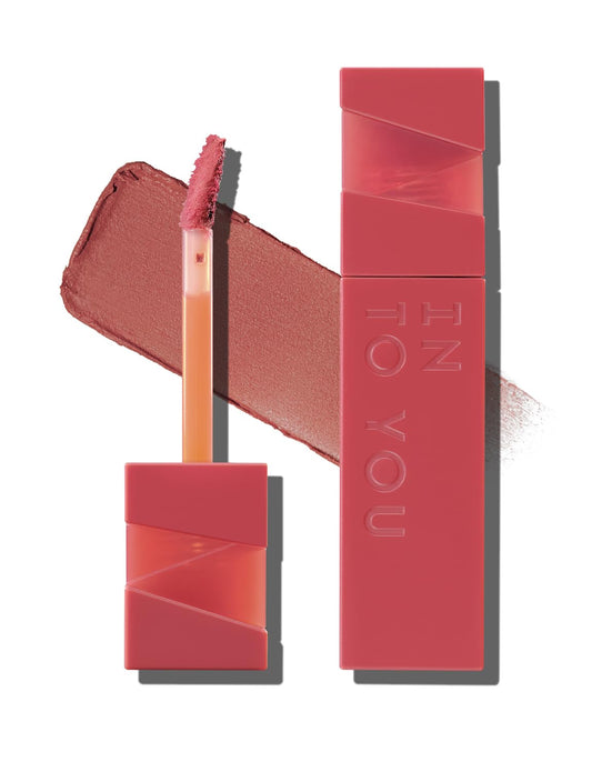 INTO YOU Matte Lipstick Velvet Lip Stain Lip Mud Long Lasting Waterproof Lip Stain Lip Gloss Makeup Moisturizing Lipstick for Women(L-Pk01)