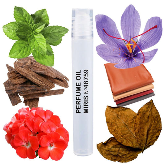 MIRIS Perfume Oil No. 48759, Inspired by Meydan, Long-Lasting Unisex Roll-On For Women and Men, Rollerball 0.34 Fl Oz / 10 ml