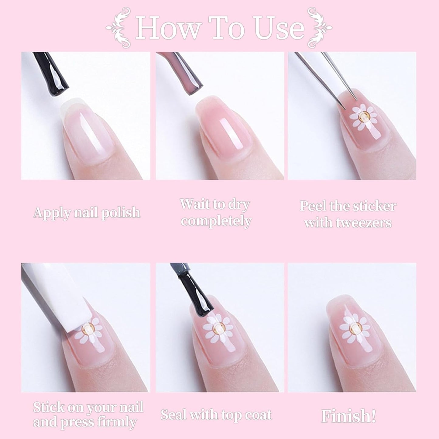 Halloween Nail Art Stickers 5D Embossed Gothic Spider Nail Stickers, Self-Adhesive Durable Nail Art Decals for Women Girls, Nail Wraps Decoration Manicure for DIY Acrylic Nail Accessories