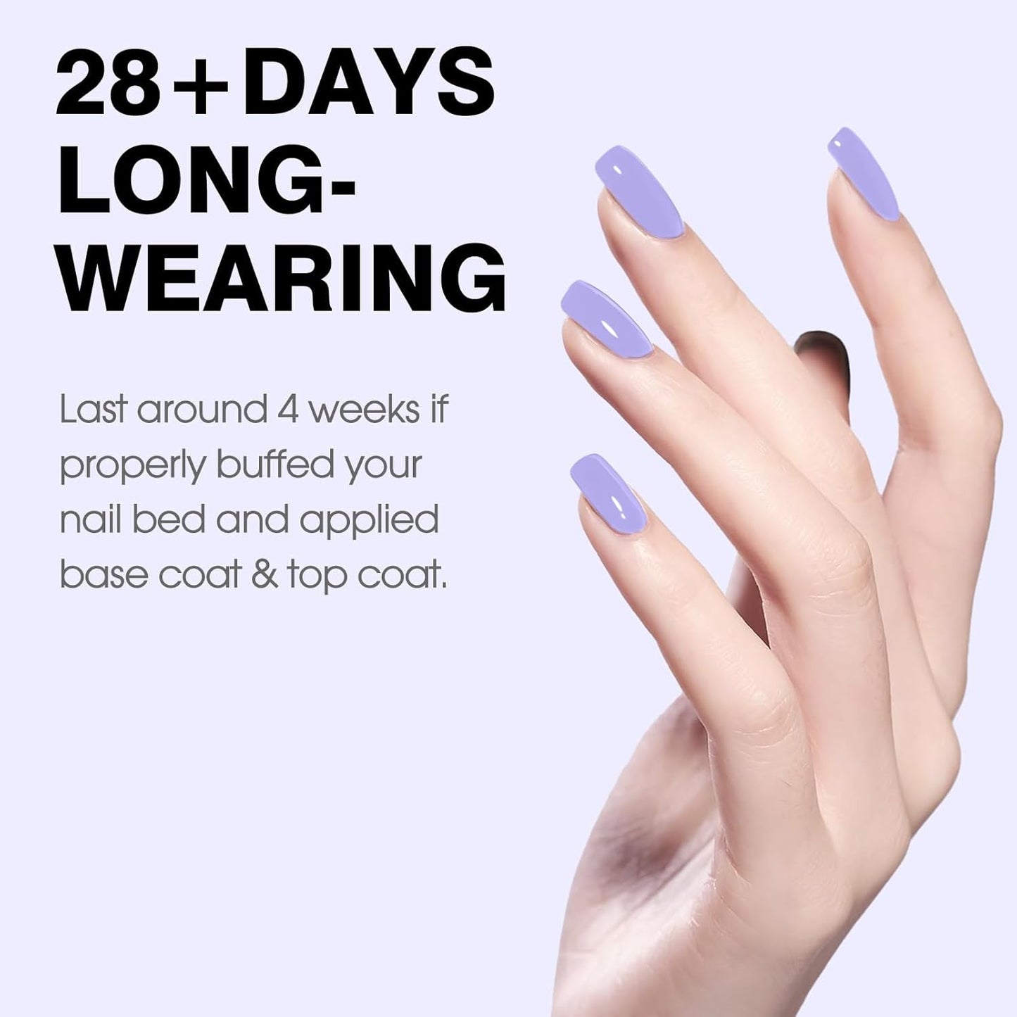 CANNI Purple Gel Polish, 1Pcs Cold Purple Nail Polish Gel High Gloss Soak Off UV Nail French Nail Manicure Salon DIY