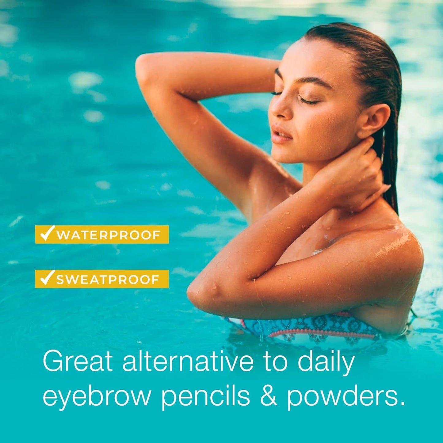 Eyebrow Color For Women, 3 Application Kit, Light Brown