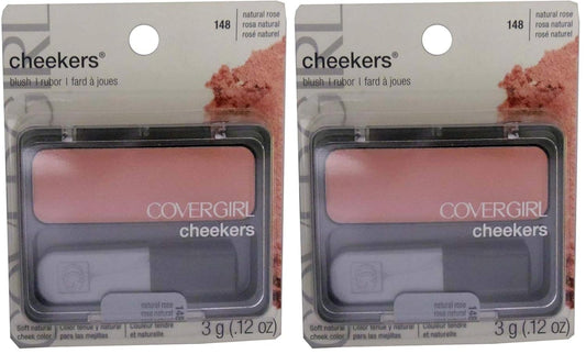 COVERGIRL Cheekers Blendable Powder Blush Natural Twinkle.12 oz, 1 Count (Pack of 2)