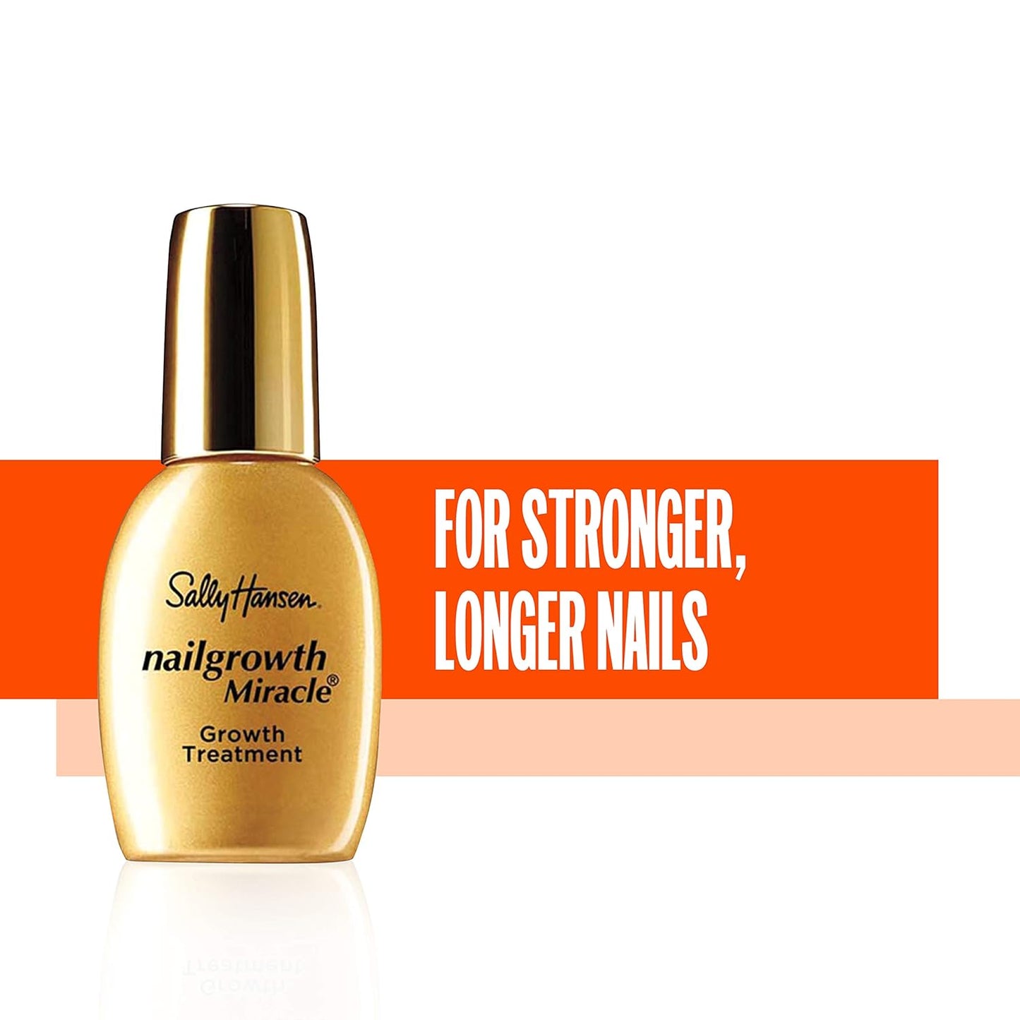 Sally Hansen Diamond Strength®, Nail Hardener, Nail Growth, Protective Layer, Clear Nail Polish