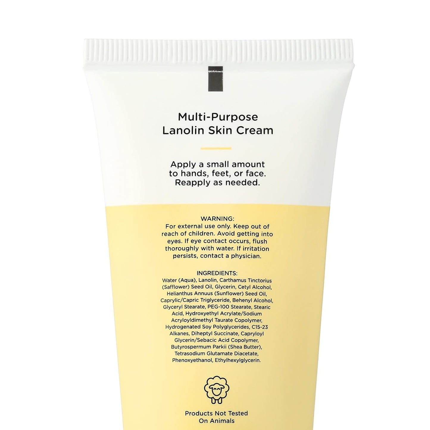 High Meadow Lanolin Skin Cream - Deep Hydration Formula for Soft, Radiant Skin Care-Repairs Dry and Cracked Skin on Hands, Feet & Elbows - Multi-Purpose Soothing Lotion - 2.0 Oz Unscented Moisturizer