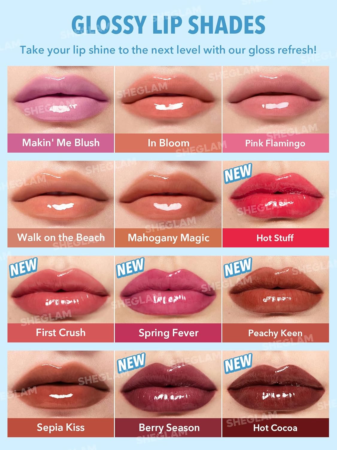 SHEGLAM PoutPerfect Moisturizing Solid Lip Gloss Non Sticky Lipstick with Coconut Oil - Sepia Kiss