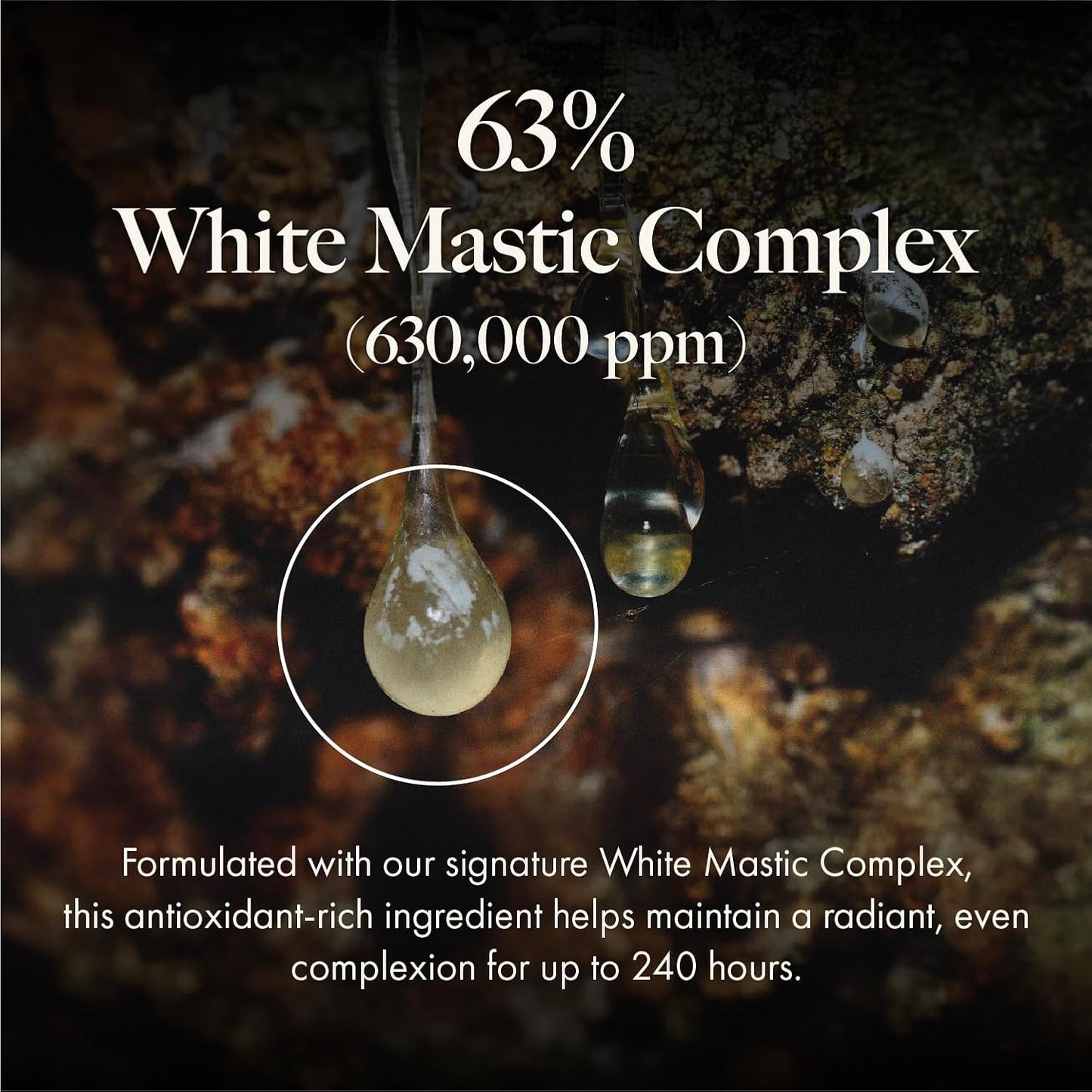 MASTINA Mastic Serum Roller - Dark Circle Remover & Eye Serum for Brighter, Firmer Under Eyes, Korean Skin Care, 0.5 fl oz,White Mastic Complex 63% + Tranexamic Acid 2% + Niacinamide 5%