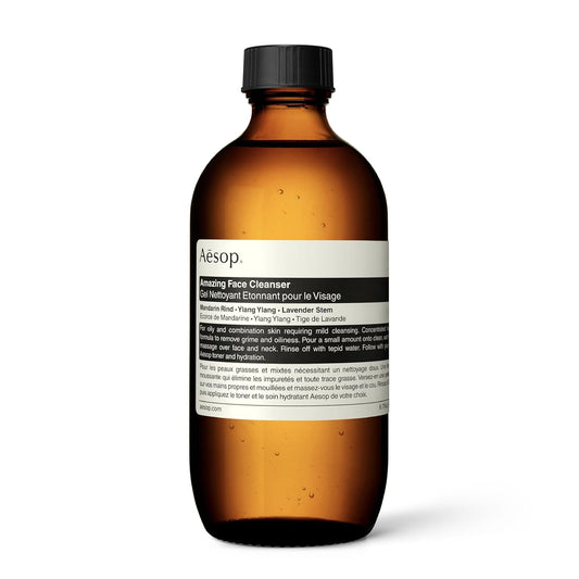 Aesop Amazing Face Cleanser | Non Drying, Concentrated Low Foaming Daily Cleanser | Cleanse Skin of Oil and Grime Without Disturbing Natural Balance | 6.7 oz / 200 mL