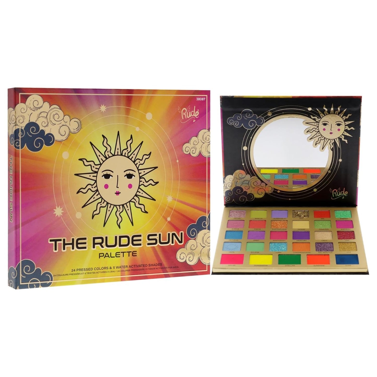 RUDE The Rude Sun Palette by Rude Cosmetics for Women - 1 Pc Palette
