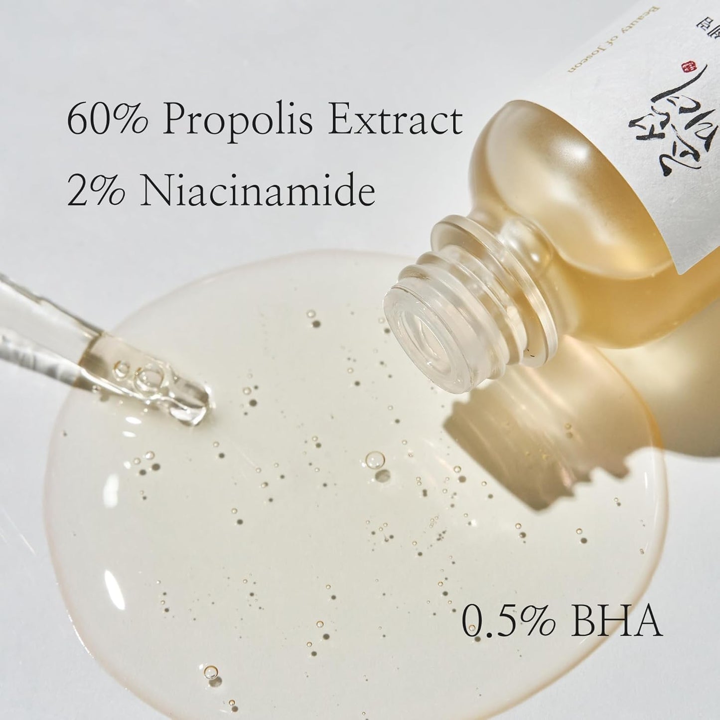 Beauty of Joseon Glow Serum Propolis and Niacinamide Hydrating Facial Soothing Moisturizer for Uneven Skin Tone Korean Skin Care 30ml 1 fl.oz