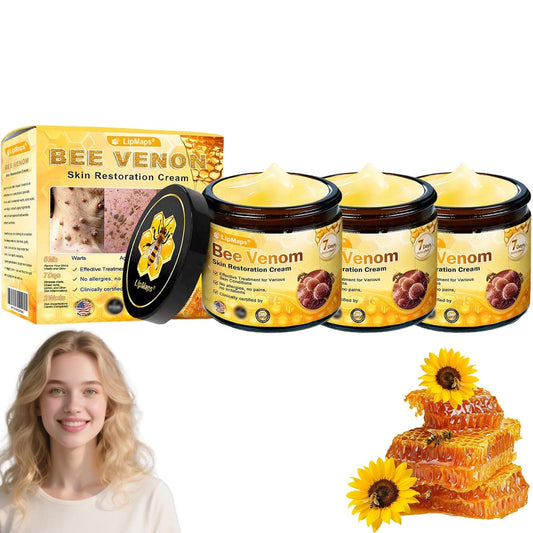 Bee Venom Skin Restoration Cream, Bee Venom Skin Treatment Cream, Repair skin and Firming, Effective In Reducing Blemishes (3)
