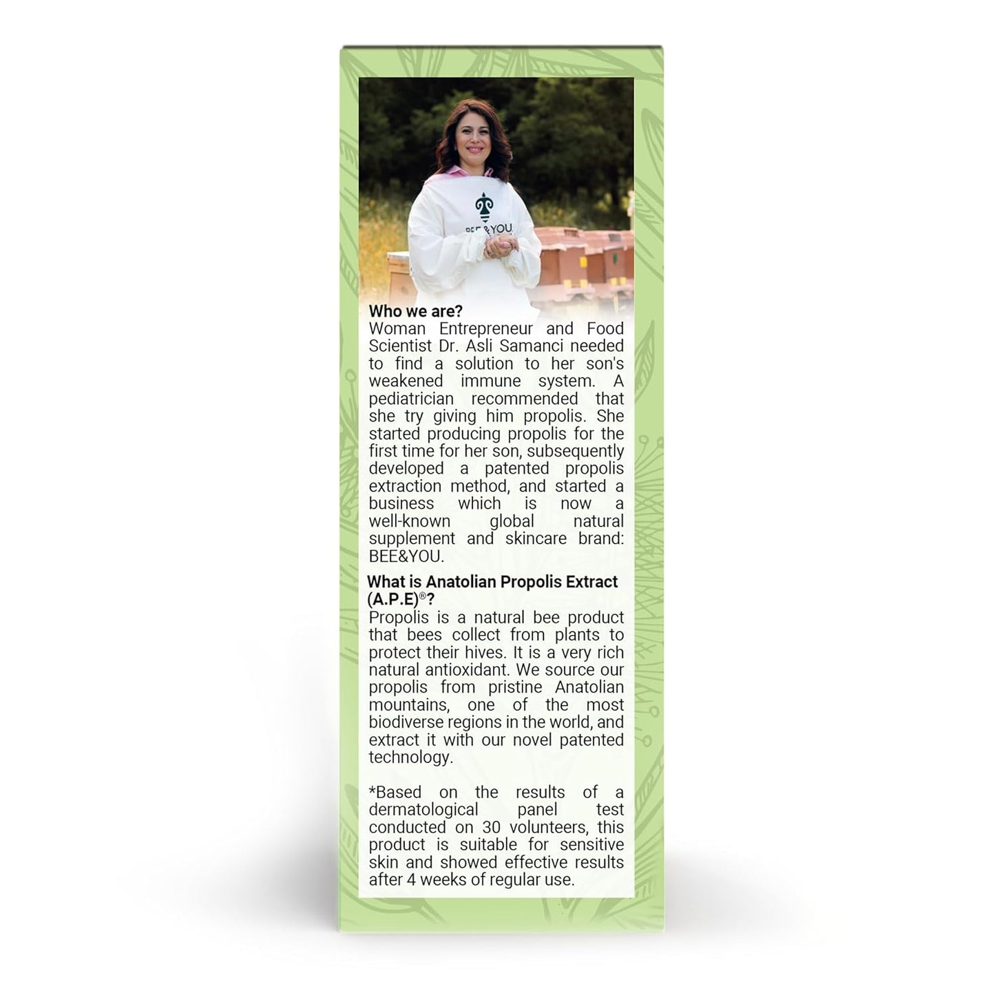 BEE and YOU Acne Treatment with Salicylic Acid, Bee Venom and 100% Natural Propolis Extract Acne Serum for Face and Body to Control and Clear Breakouts |1 Ounce