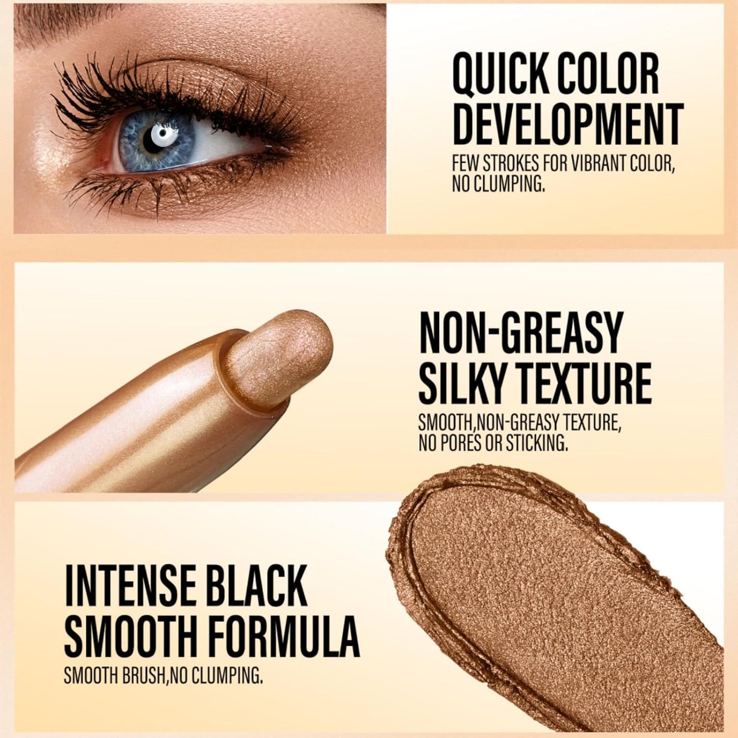 Jolilab Eyeshadow Stick Set, 8 Colors Matte Professional Bright-Colored Contouring and Highlight Stick, Cream Waterproof Long Lasting High Pigmented Eye Shadow. (2, 18-21)