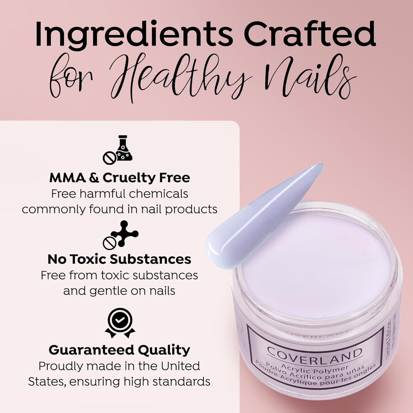 Coverland Acrylic Powder 3.5oz "Serenity" - Limited Edition