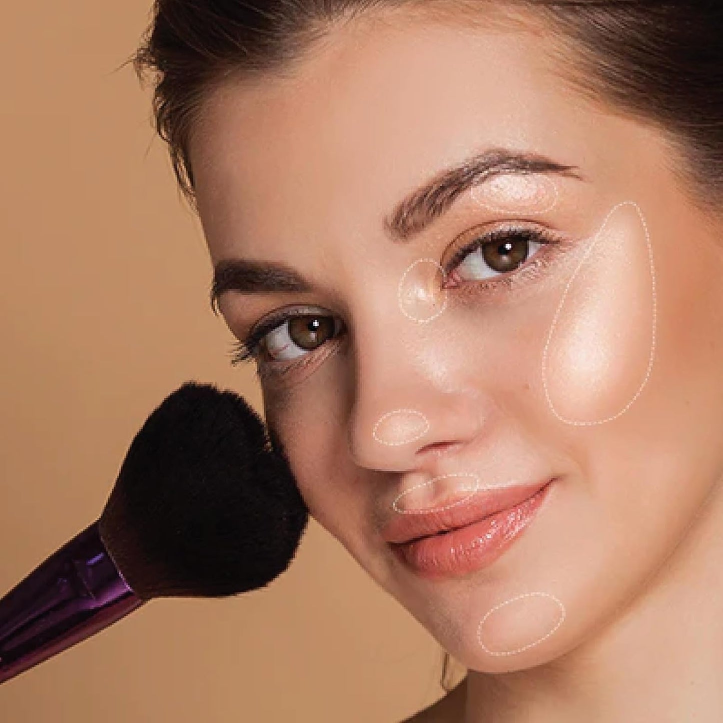 Sistar Lit & Glow Luminizer Palette Glitter Bronzer Make Up