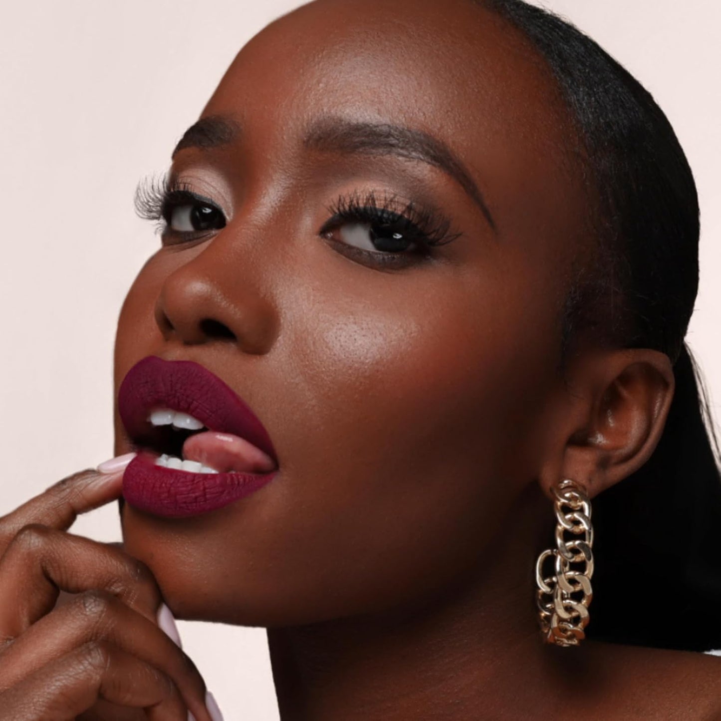 The Lip Bar - Nonstop Liquid Matte Lipstick, Muse (Deep Berry) - High Pigment - One Swipe - Long Lasting - Jojoba Oil, Vitamin E - Vegan & Cruelty Free - Makeup & Cosmetics - .24 fl oz