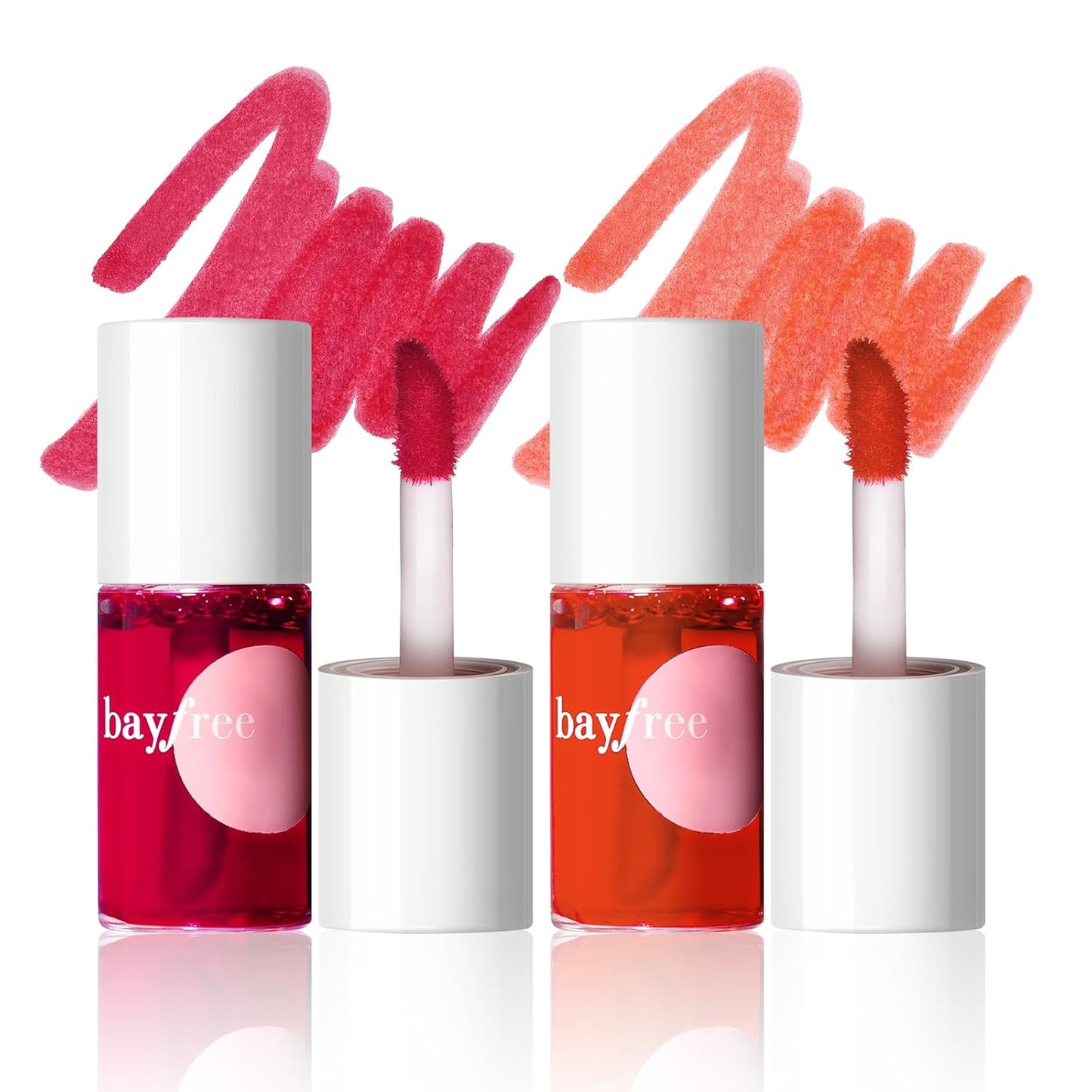 Lip Tint Stain, Long Lasting Korean Lip Stain Set, Non-sticky Waterproof Lightweight Lip and Cheek Tint, Moisturizing High Pigment Water Tint, Matte Finish Lip Tint