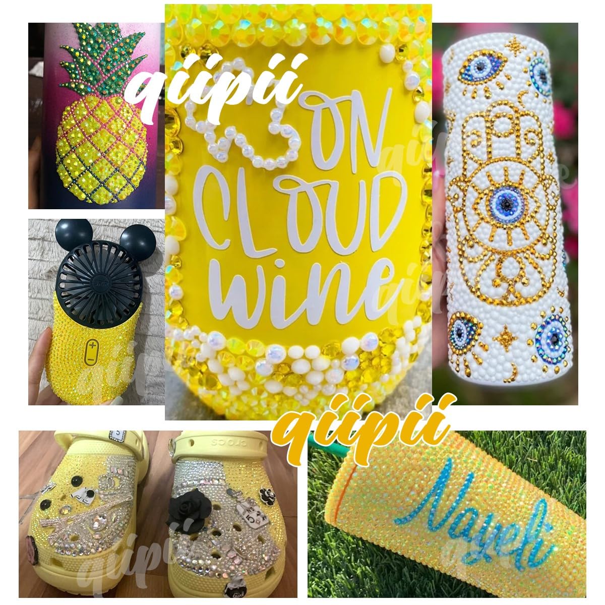 16000PCS Transparent Brown Resin Rhinestones for Crafting 3mm 4mm 5mm Amber Brown Flatback Jelly Stones Diamonds Crystals Gems Charms for Nails Face Eyes Makeup Tumblers Bottles Crafts Clothes