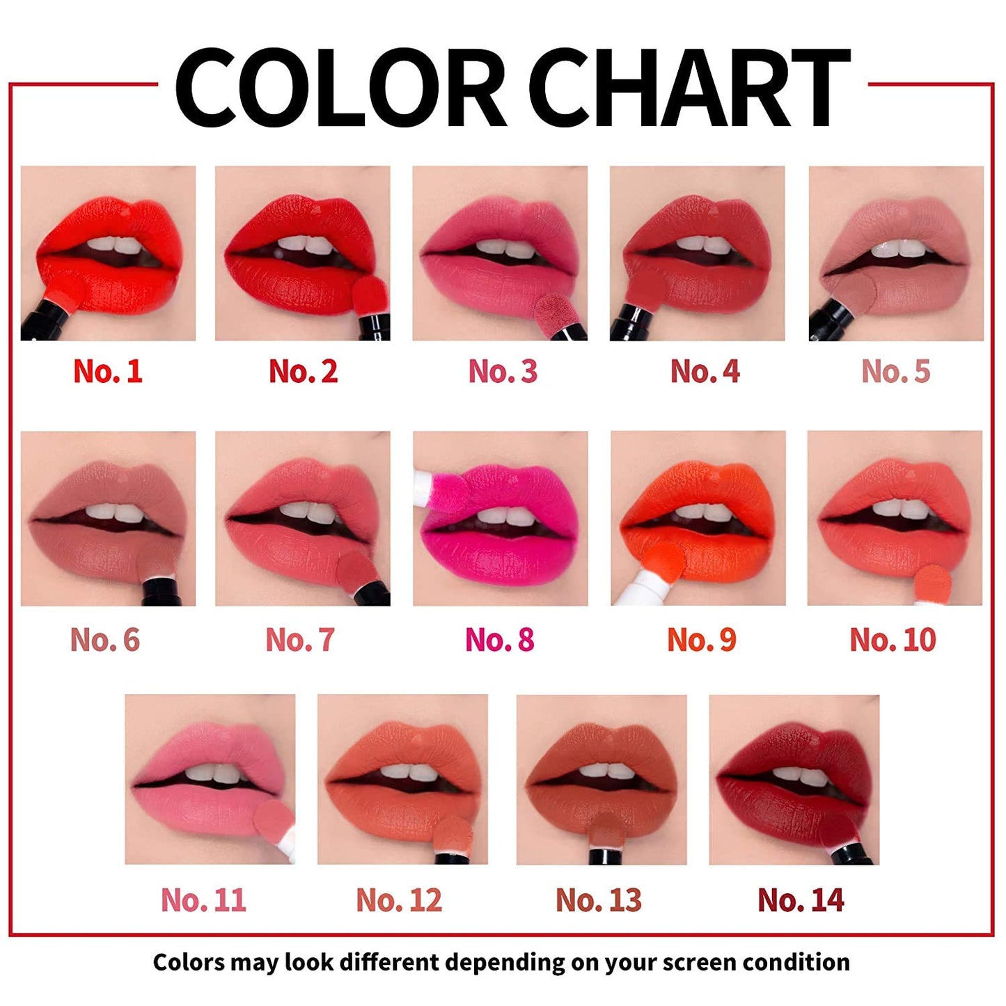 PASSIONCAT Long Lasting Lip Stain for Lips and Cheek Tint | High Pigment Color | lightweight Matte Finish | Weightless | Full Coverage | Twist Velvet Tint #1 (No.1)