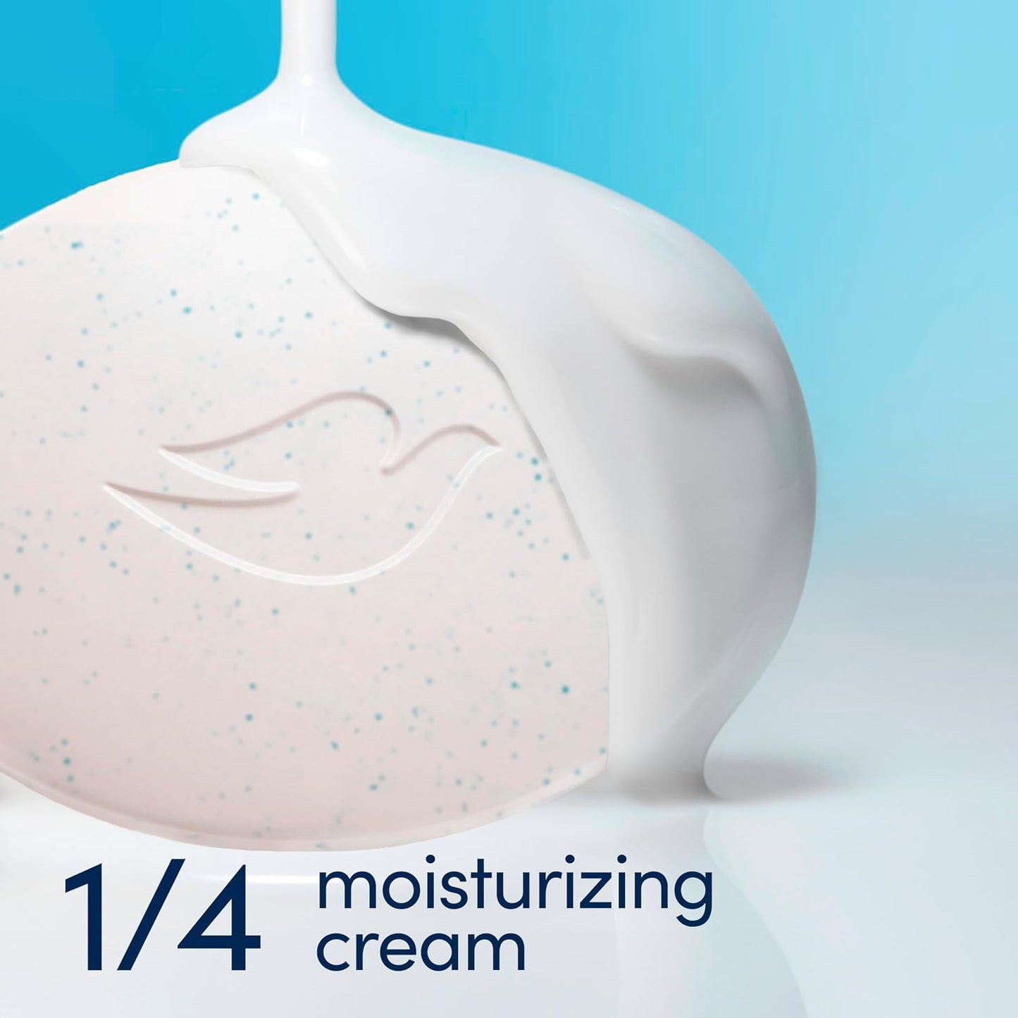 Dove Beauty Bar Soap 8 Bars Gentle Exfoliating, for Soft, Smooth Skin, Gently Renews Skin 3.75 oz